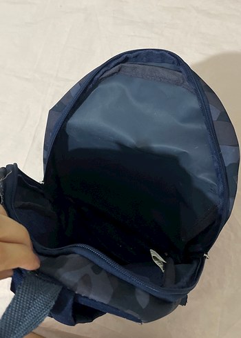 Beden Raboomi Kamuflaj Desenli Lacivert Kadın Sırt Çantası