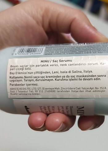 Diğer Davines Saç Serumu