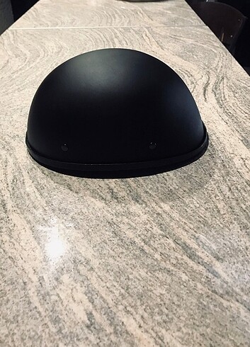 Motor Yazlık Yarım Açık Chopper Nazi Kask - Görsel 3