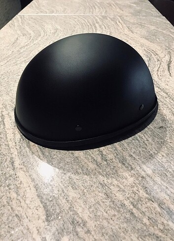 Motor Yazlık Yarım Açık Chopper Nazi Kask - Görsel 4