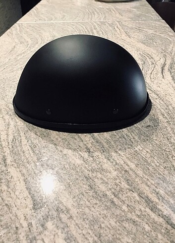 Motor Yazlık Yarım Açık Chopper Nazi Kask - Görsel 6