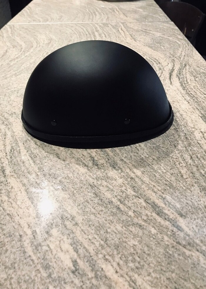 Motor Yazlık Yarım Açık Chopper Nazi Kask - Görsel 3