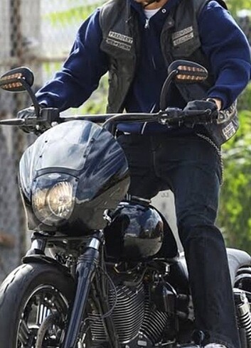 Motor Yazlık Yarım Açık Chopper Nazi Kask - Görsel 8