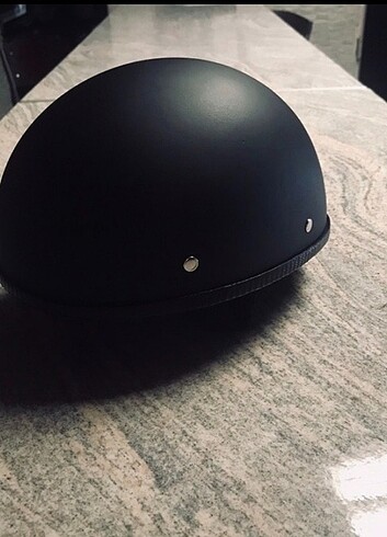 Motor Yazlık Yarım Açık Chopper Nazi Kask - Görsel 2