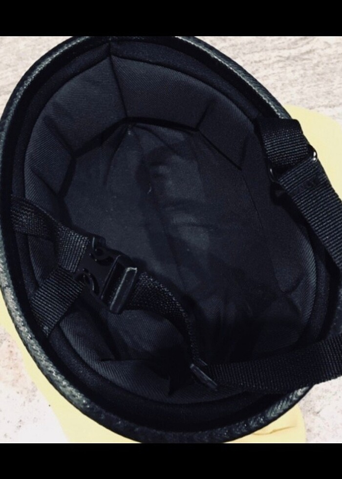 Motor Yazlık Yarım Açık Chopper Nazi Kask - Görsel 5