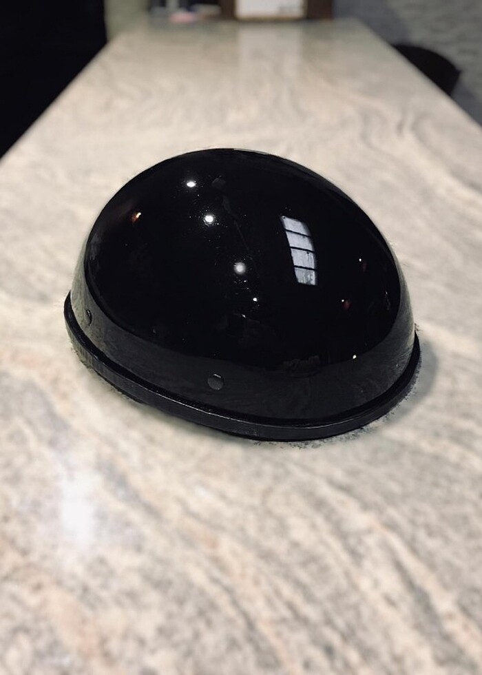 Motor Yazlık Yarım Açık Chopper Nazi Kask - Görsel 2