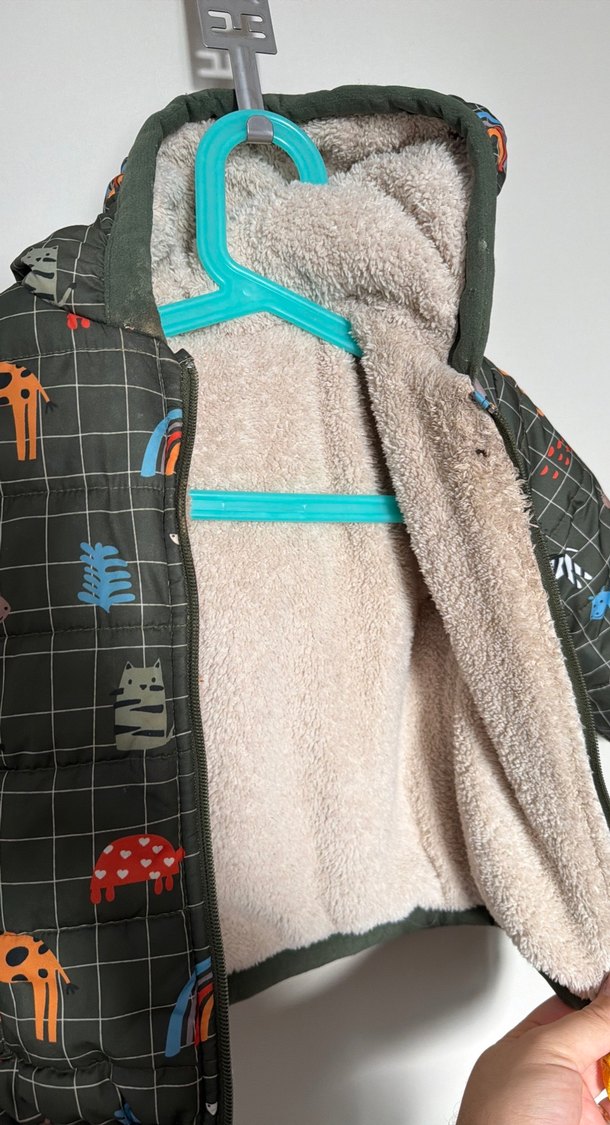 Kapüşonlu Fermuarlı Erkek Çocuk Mont - Görsel 2