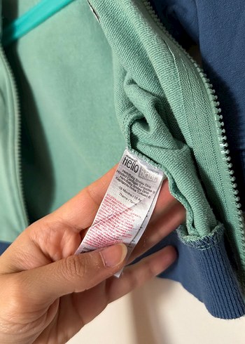 Fermuarlı Kapüşonlu Erkek Çocuk Pamuklu Hırka - Görsel 4