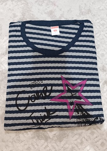 Diğer Yüzde yüz PAMUK Kadın Kısa Kollu Pijama Takımı
