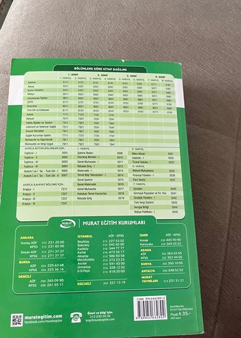 Murat Yayınları İşletme 3. Sınıf 5. Yarıyıl Kitabı - Görsel 2