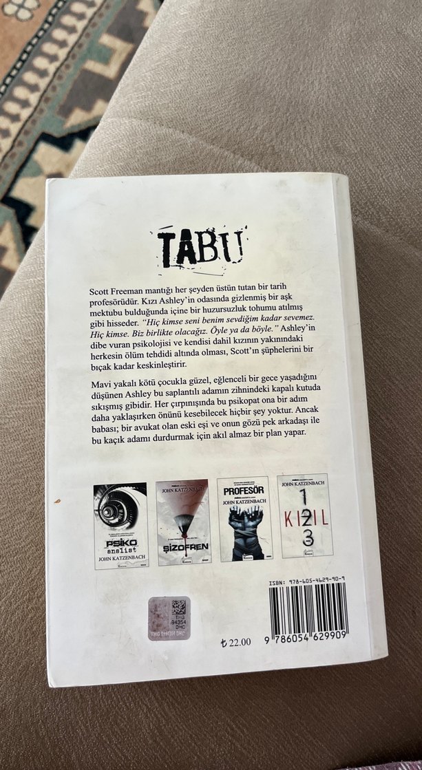 John Katzenbach - Tabu Roman - Görsel 2