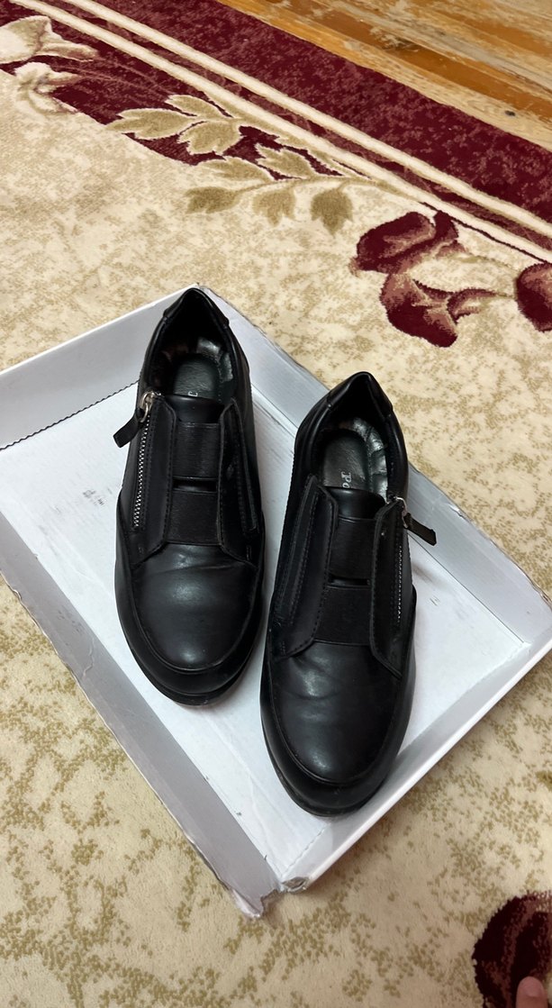 Siyah Kadın Dolgu Topuklu Günlük Ayakkabı - Görsel 2