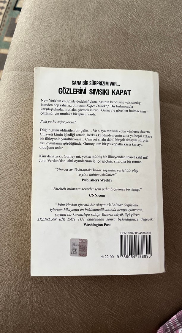 ABC Yak Roman - John Verdon - Görsel 2