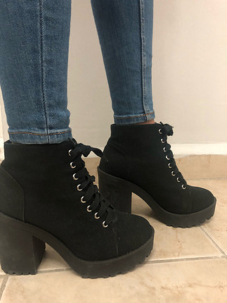 38 Beden H&m siyah bot