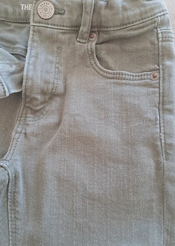 4 Yaş Beden gri Renk Zara Erkek Çocuk Denim Pantolon-haki
