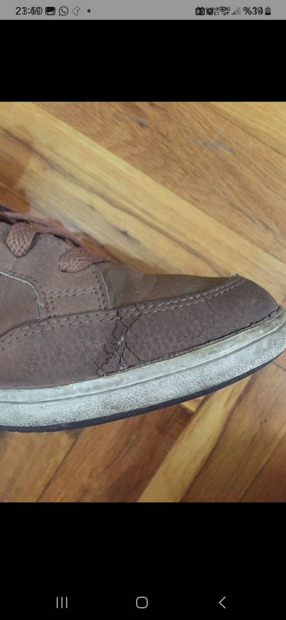 Erkek Kahverengi Bağcıklı Spor Ayakkabı - Görsel 2