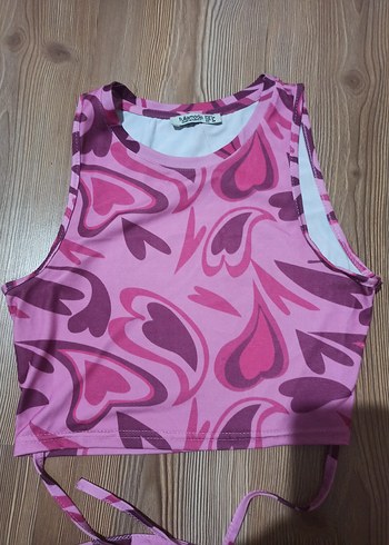 Pembe Bağcıklı Pembe Crop