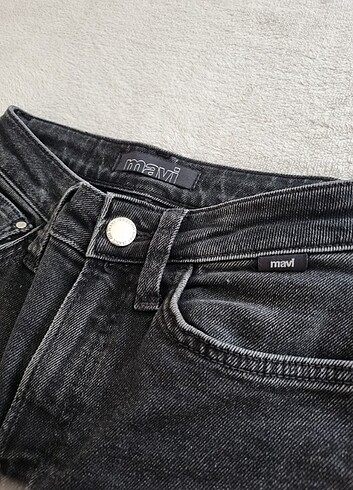 34 Beden Mavi Star Jean Antrasit / Mom Jeans