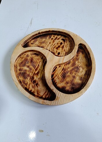 3 gözlü Çerezlik - 22 cm Çapında