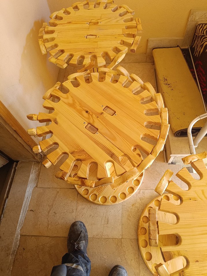 PR291 Ahşap Olta Standı - Görsel 2