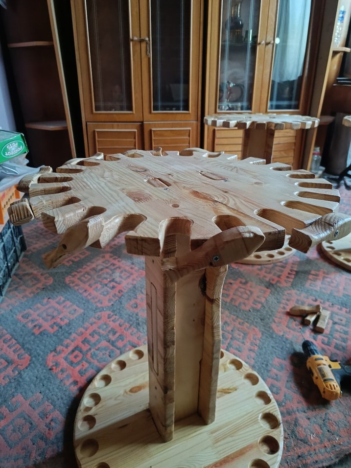 PR291 Ahşap Olta Standı - Görsel 4