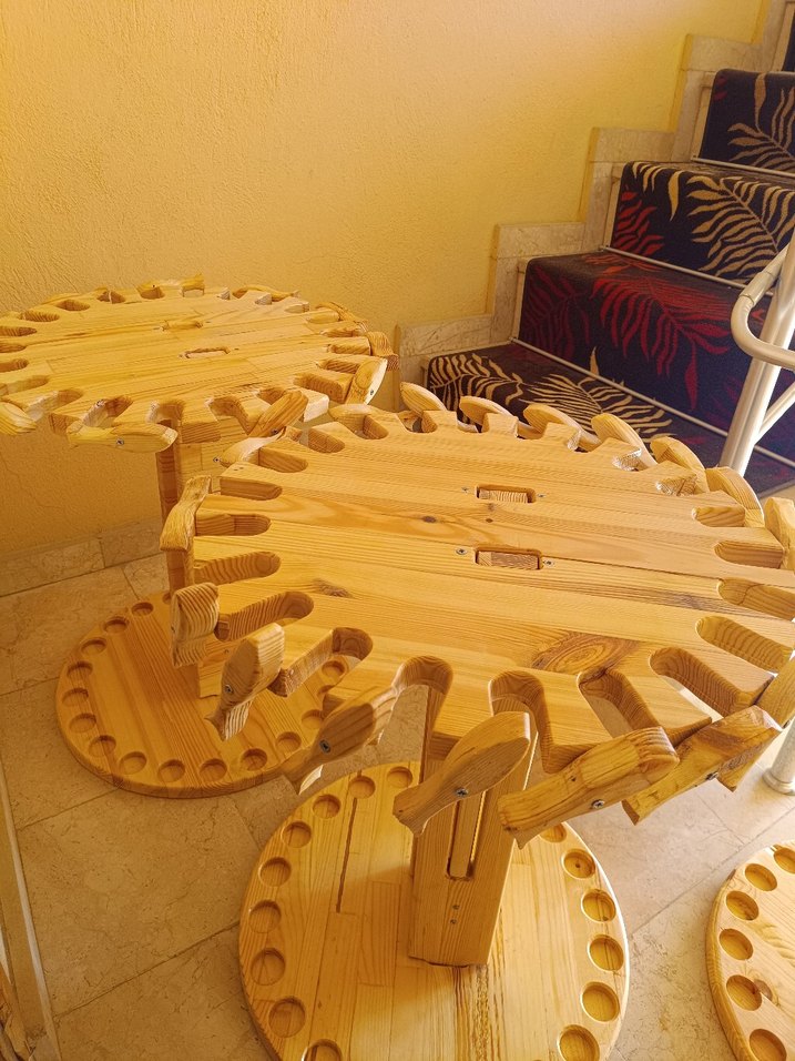 PR291 Ahşap Olta Standı - Görsel 3