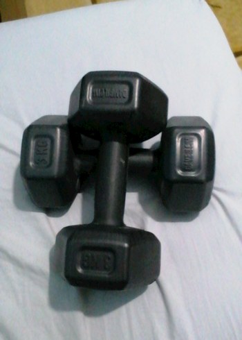 2 Adet 3 Kg Dumbell - Görsel 3