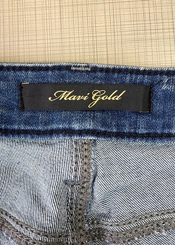 Mavi , Midi Boy Denim kadın Şort - Görsel 5