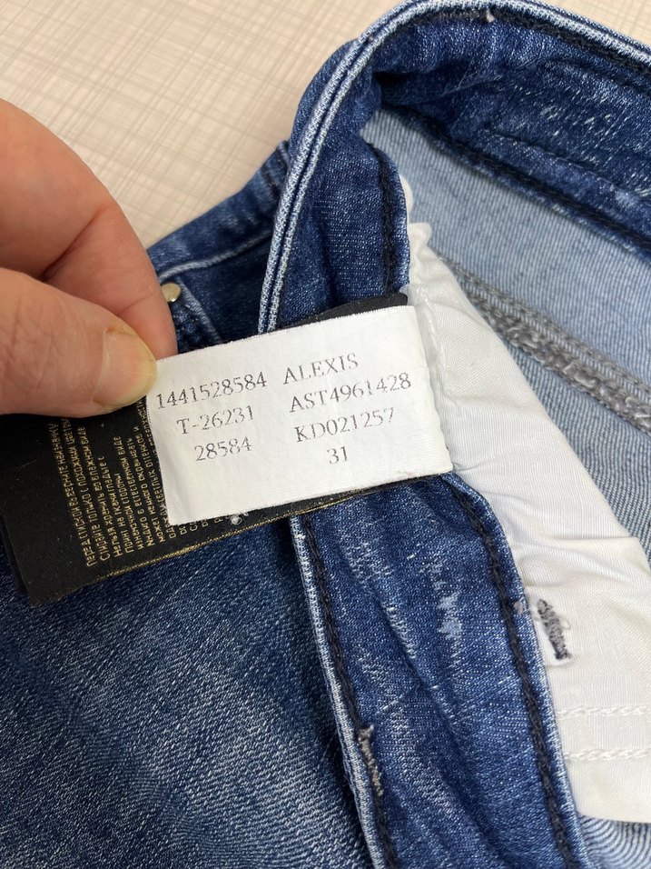 Mavi , Midi Boy  Denim kadın Şort - Görsel 4