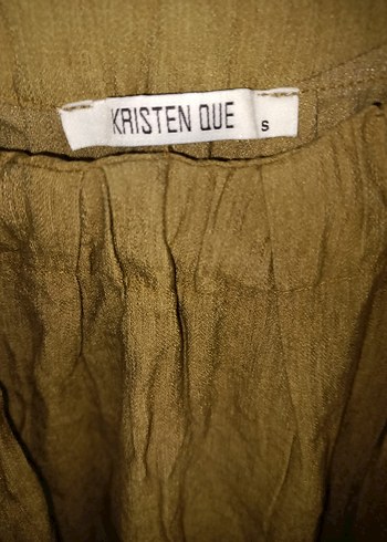 Salaş Kesim Kolsuz Keten Midi Elbise - Görsel 3