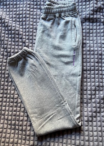 LES BENJAMİNS Kadın Gri Spor Eşofman Altı - Görsel 8