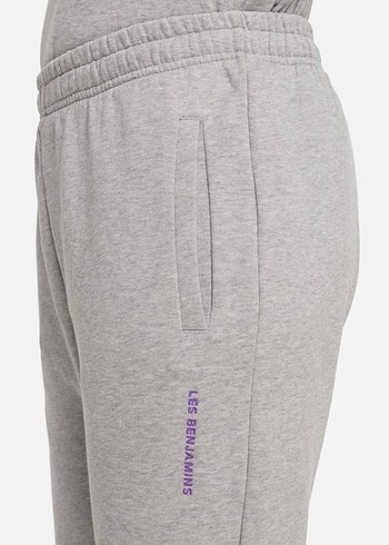 LES BENJAMİNS Kadın Gri Spor Eşofman Altı - Görsel 4