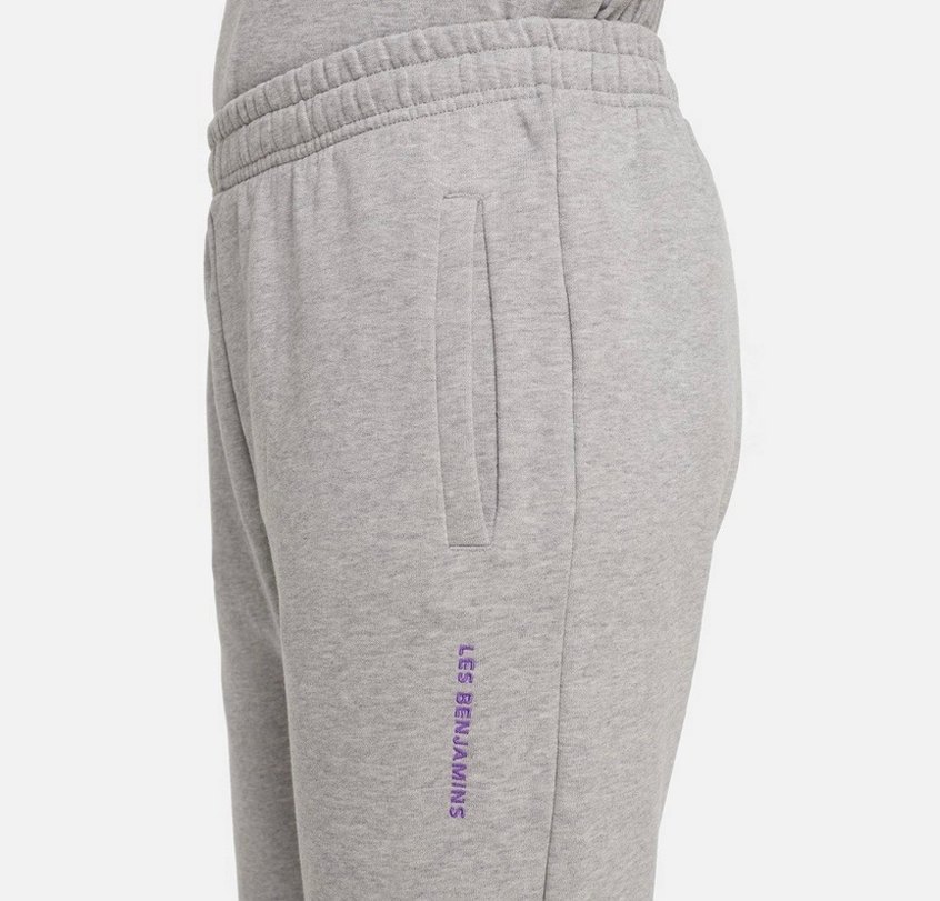 LES BENJAMİNS Kadın Gri Spor Eşofman Altı - Görsel 4