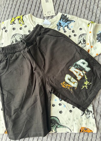 Erkek Çocuk Şort Tişört Takım - Görsel 3