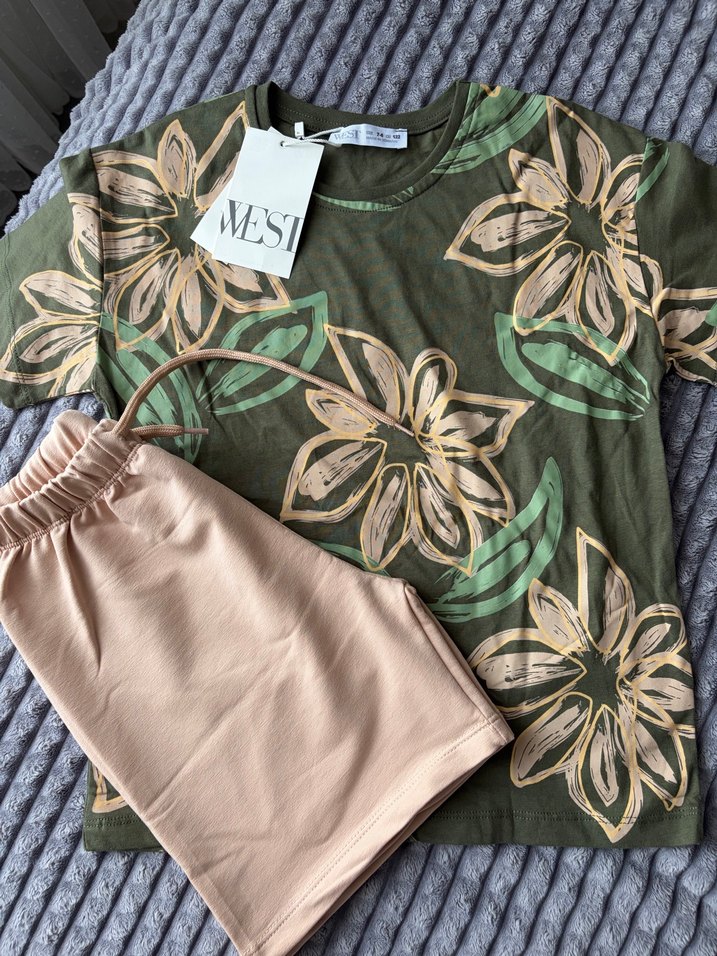 Baskılı Erkek Çocuk Şort Tişört Takım - Görsel 3