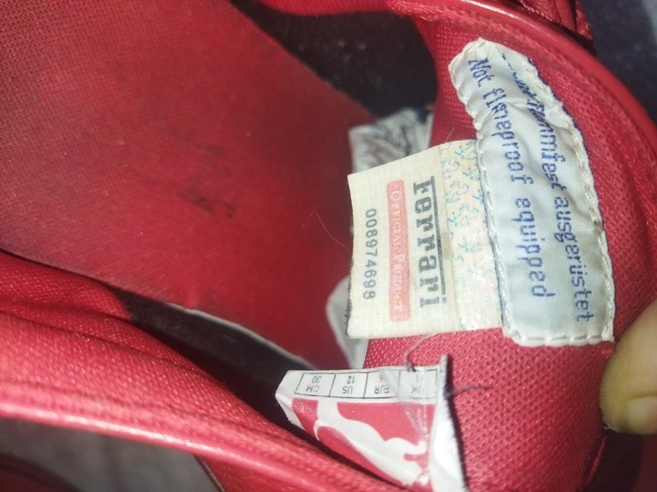 Parlak Kırmızı Erkek Bağcıklar - Görsel 3