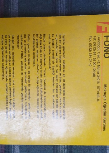 Renkli Turuncu Mouse Pad İngilizce Yazılı - Görsel 2