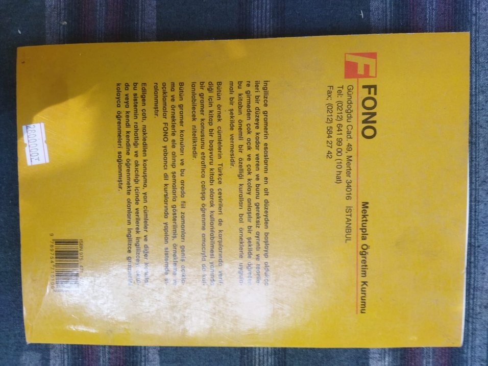 Renkli Turuncu Mouse Pad İngilizce Yazılı - Görsel 2