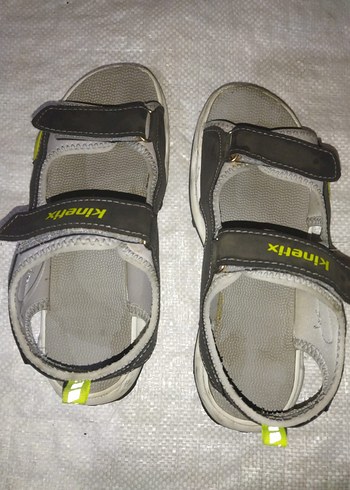 Gri Kinetix Erkek Spor Sandalet Velcro - Görsel 2