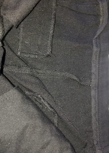 42 Beden Siyah Kadın Midi Kumaş Pantolon
