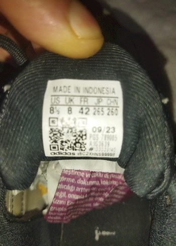 Gri Adidas Erkek Spor Ayakkabı - Görsel 6