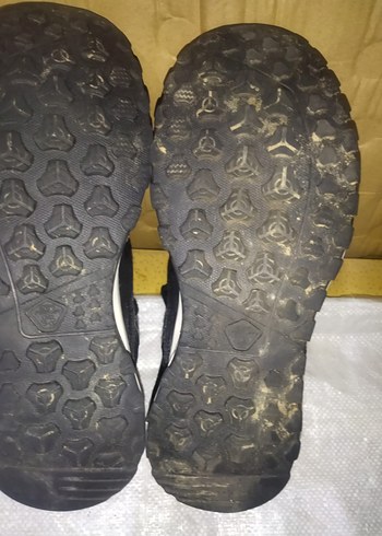 44 Beden Quechua Siyah Gri Velcro Erkek Spor Ayakkabı