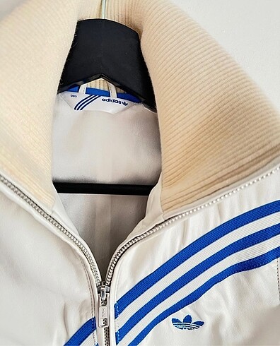 s Beden beyaz Renk Deri Adidas Jacket