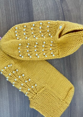 Sarı kadın patiği - Görsel 2