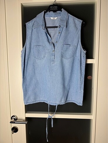 Vintage Marks & Spencer Mavi Bluz