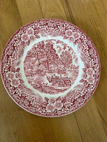 Staffordshire Yemek Tabağı