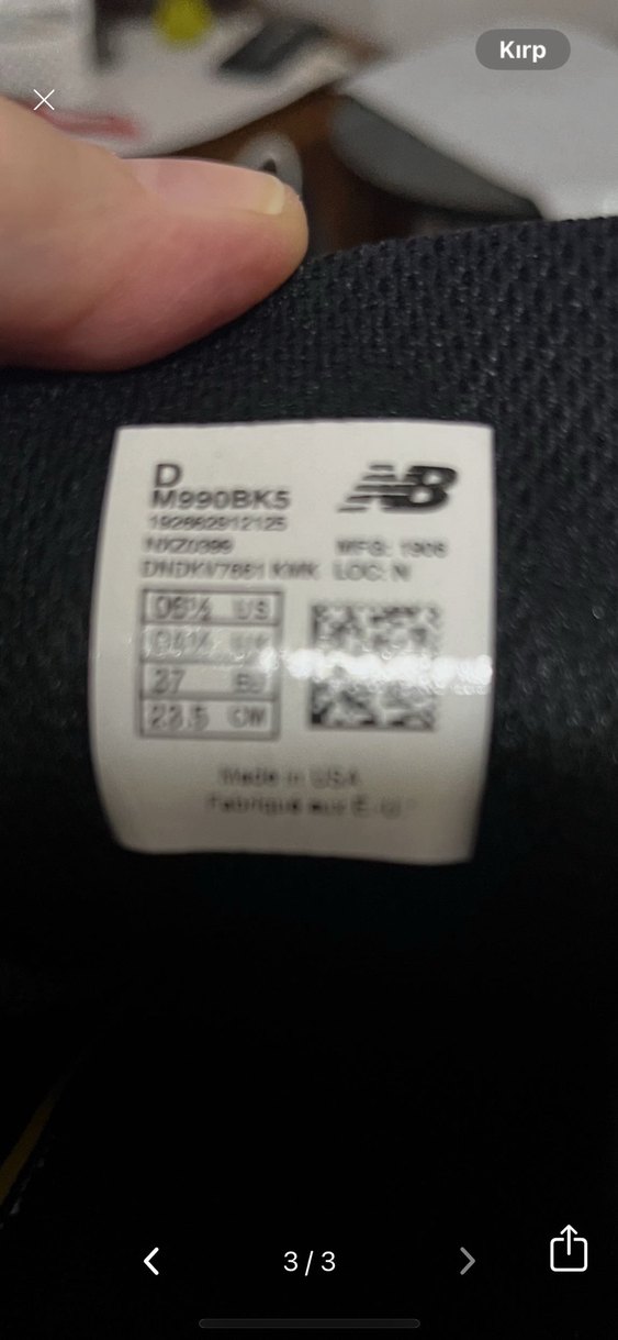 NEW BALANCE orıjınal spor ayakkabı - Görsel 3