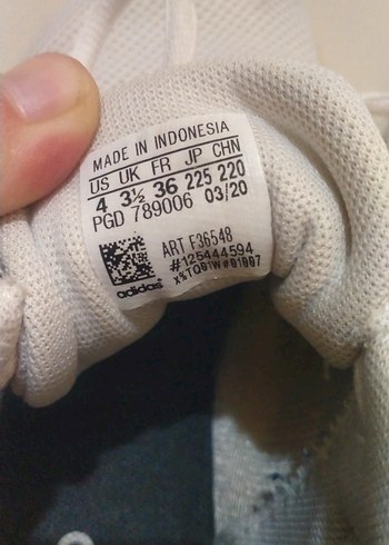 Orıjınal adıdas Beyaz Kadın Spor Ayakkabı - Görsel 2