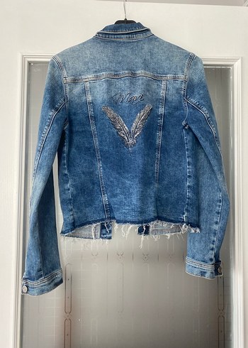 Mavi Jeans Düğmeli Fitted Mavi Denim Ceket