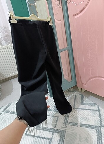 Neva Gümüş Kadın kumaş pantolon